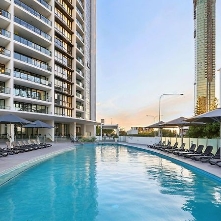 Ocean View 3-Bed With Gym, Pool, Sauna & Parking Гоулд Коуст Екстериор снимка
